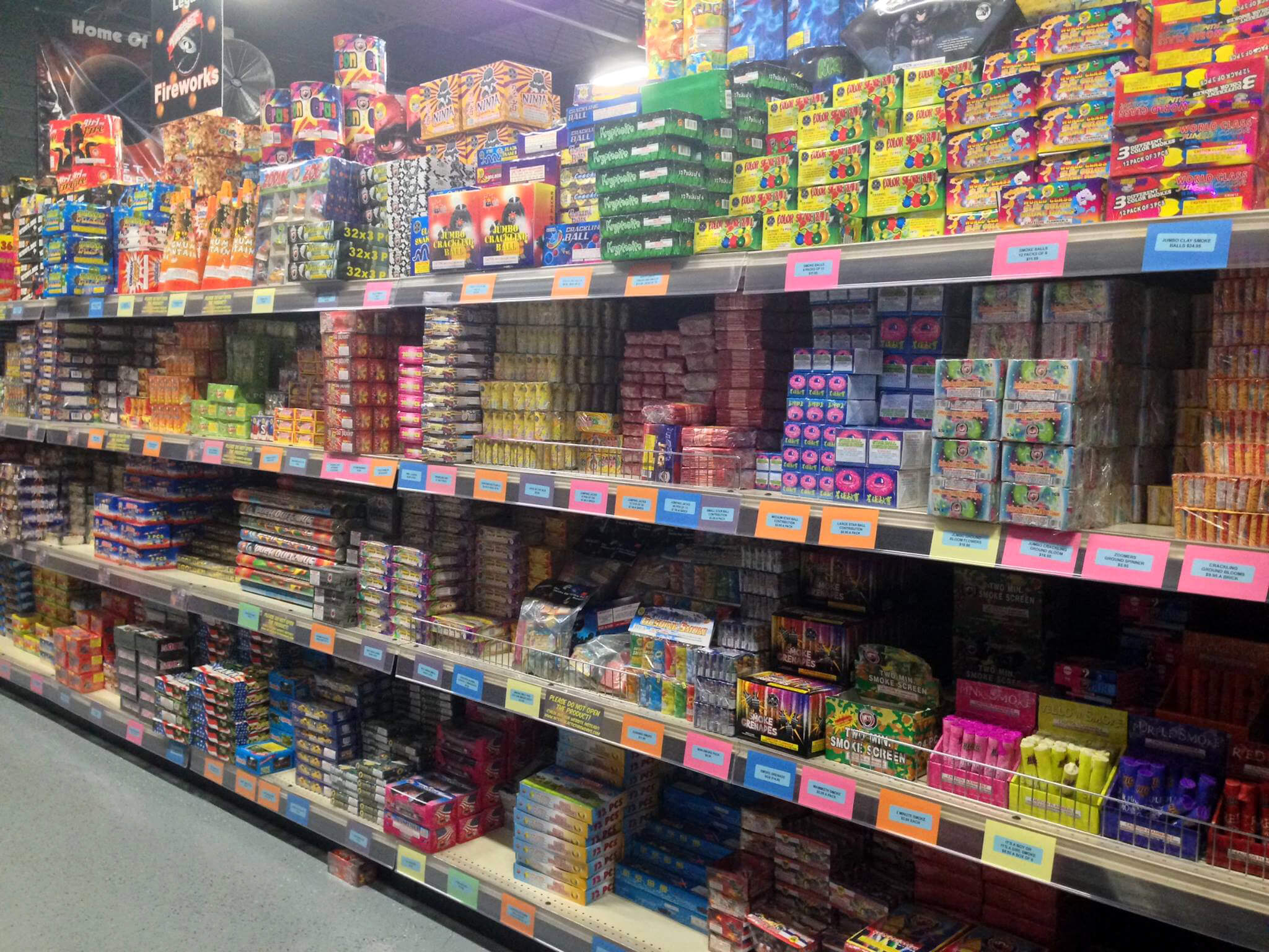 What Fireworks Brands Does Intergalactic Carry