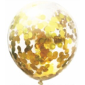 Confetti Balloon Gold Novelties Boom Wow