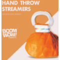 Hand Thrown Streamers White Novelties Boom Wow