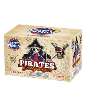 Pirates Jolly Rodger 500 Gram Aerial Repeaters Happy Family