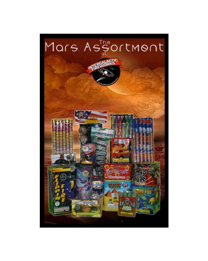 Perfect Shots: The Mars Assortment By Intergalactic Fireworks