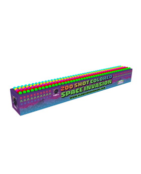 200 Shot Colored Space Invasion Saturn Missiles Planet X