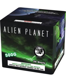 Alien Planet 500 Gram Aerial Repeaters Hardcore Pyro