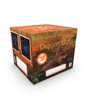 Dragon Glass 500 Gram Aerial Repeaters Hardcore Pyro