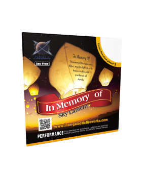 In Memory of Sky Lanterns Novelties Planet X