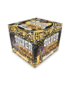 Silver and Gold 500 Gram Aerial Repeaters Smoking Alien