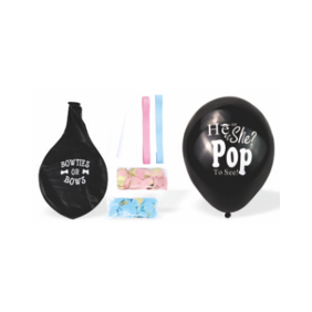 Gender Reveal Balloons Novelties Boom Wow