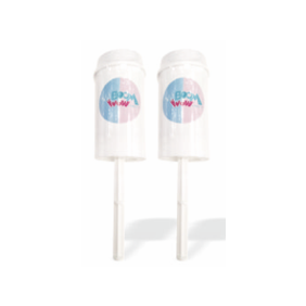 Gender Reveal Push Pop Novelties Boom Wow