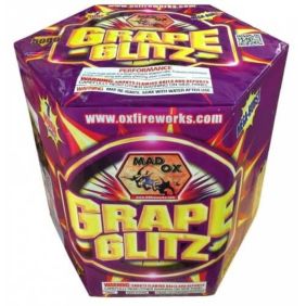Grape Glitz 500 Gram Aerial Repeaters Mad Ox