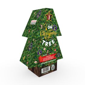 Oh Christmas Tree Fountains Smoking Alien