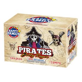 Pirates Jolly Rodger 500 Gram Aerial Repeaters Happy Family