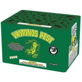 Vamonos Pest 500 Gram Aerial Repeaters Hardcore Pyro