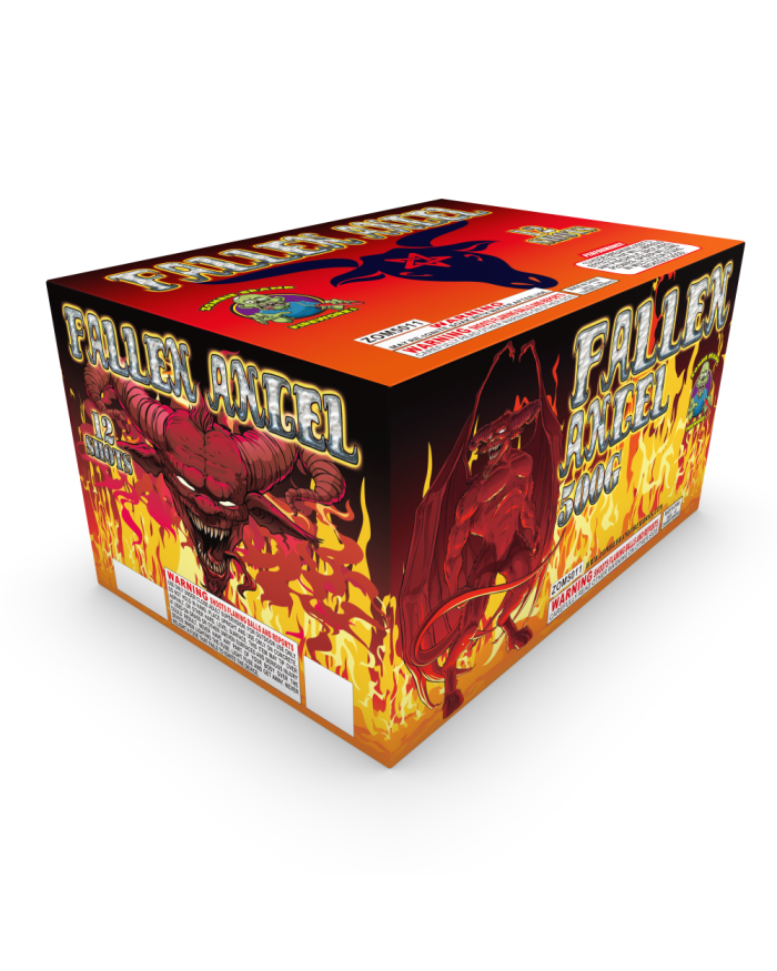 Fallen Angel by Zombie Fireworks | 500 Gram Aerial Repeater