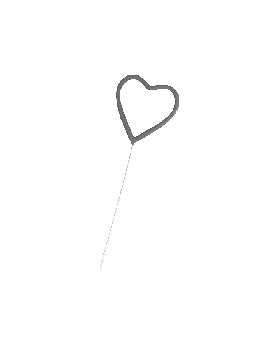 12 Inch Gold Heart Shape Sparklers - (240 pcs)