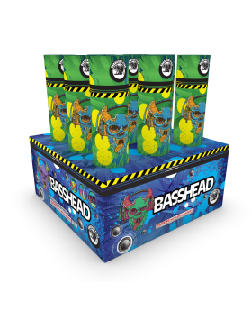Basshead Aerial Tubes & Finale Racks Hardcore Pyro