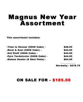 Magnus Happy New Year Assortment