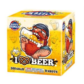 I Love Beer 500 G Aerial Repeater Happy Family
