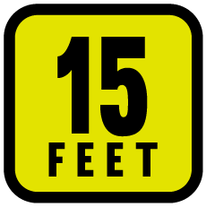 15 Feet
